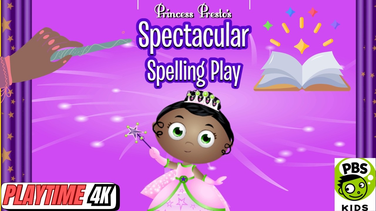 PBS Kids Super Why Princess Presto Spectacular Spelling Play | Spelling ...
