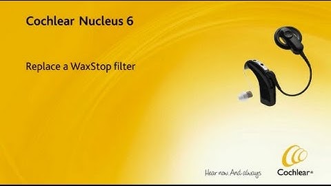 Replace a WaxStop filter - Nucleus 6