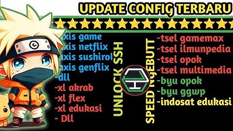 update config http custom all operator no lemot,cepat konek [ 26 AGUSTUS ]