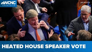 NC Rep. Hudson restrained House colleague during Speaker vote