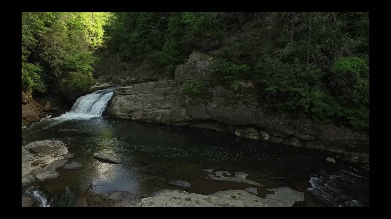 Hidden Waterfall Banner Elk Nc Youtube