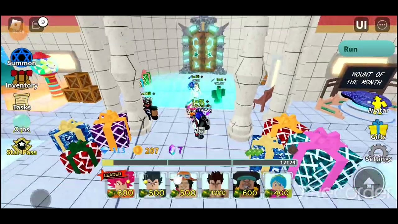 Giving free gifts in Astd