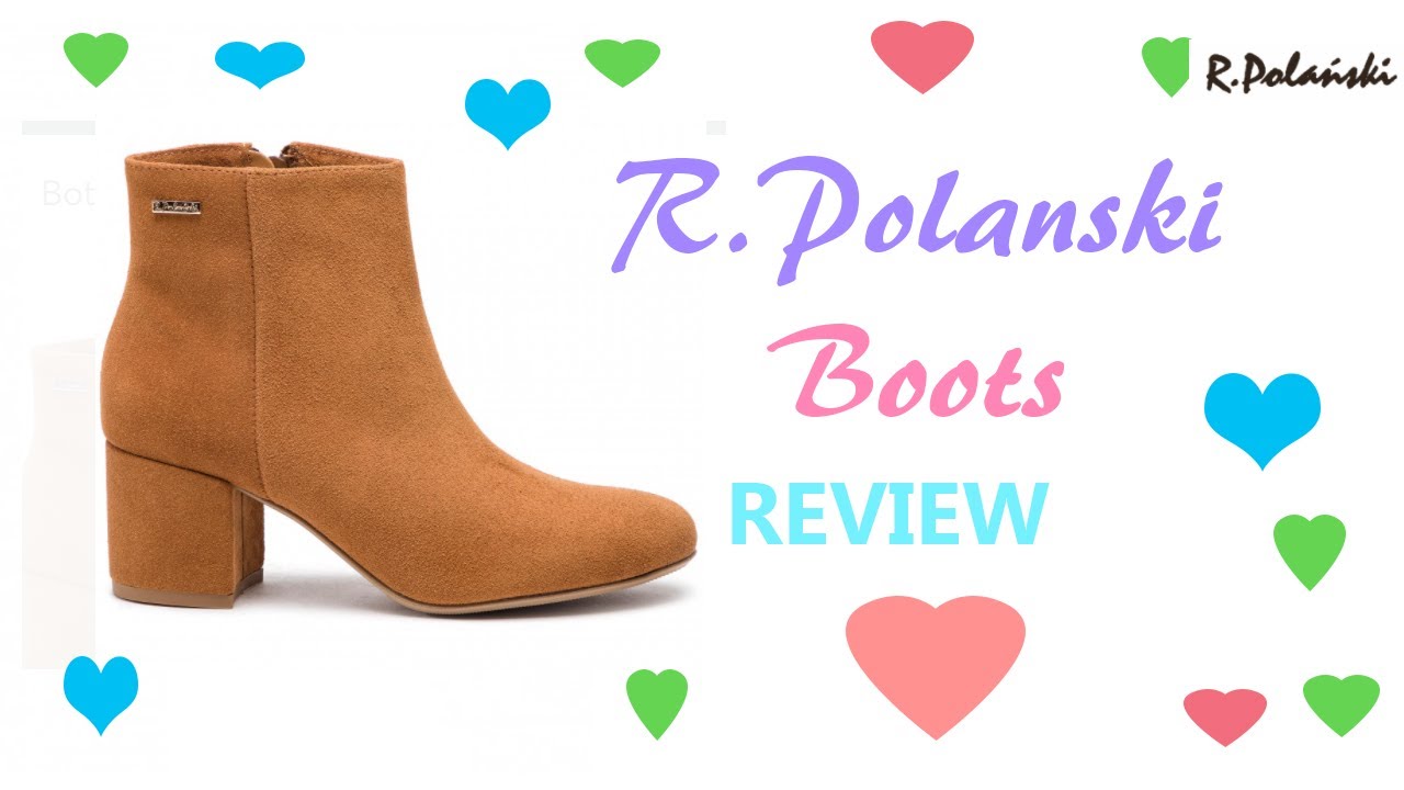 R Polanski camel boots detailed review , Must see before you buy ! Unboxing  Epantofi - YouTube