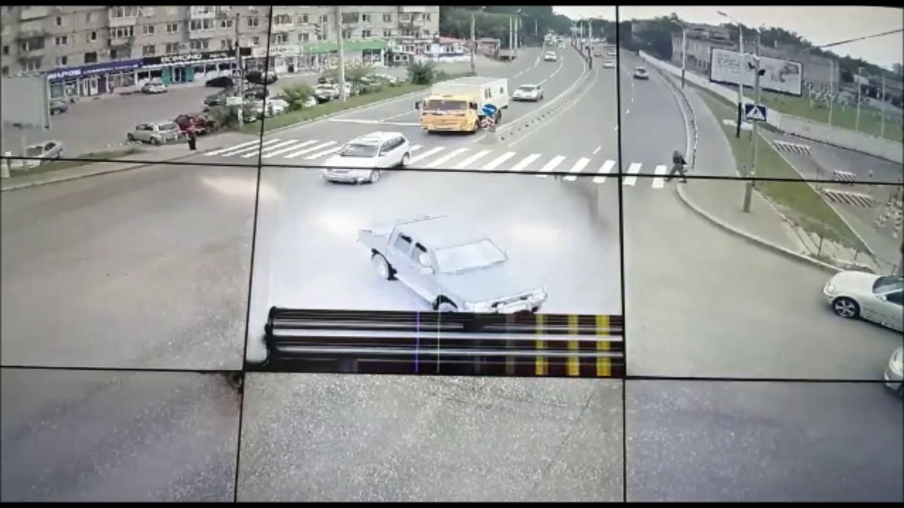 Наезд на машину