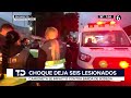 Camioneta con trabajadores choca contra una barda en Eje 5 Norte, Azcapotzalco; hay 7 heridos