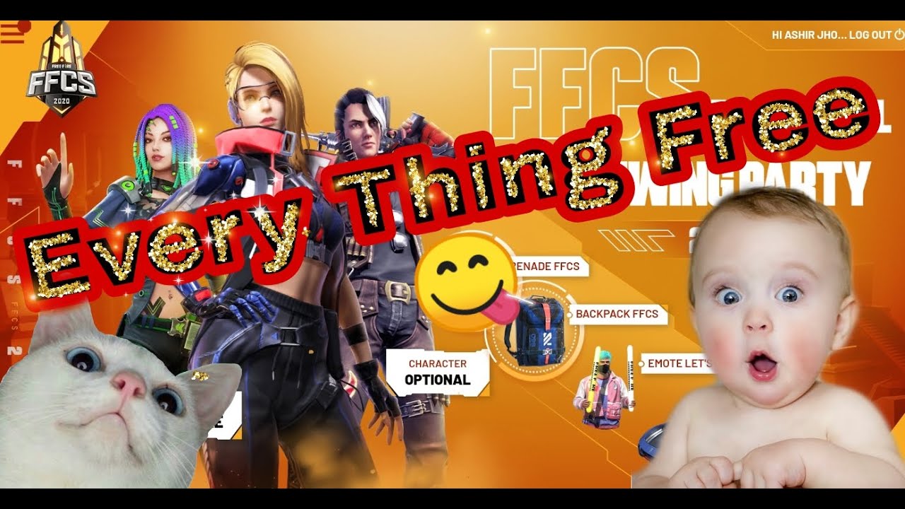 FFcs Viewing party Event Details||FREE FIRE||