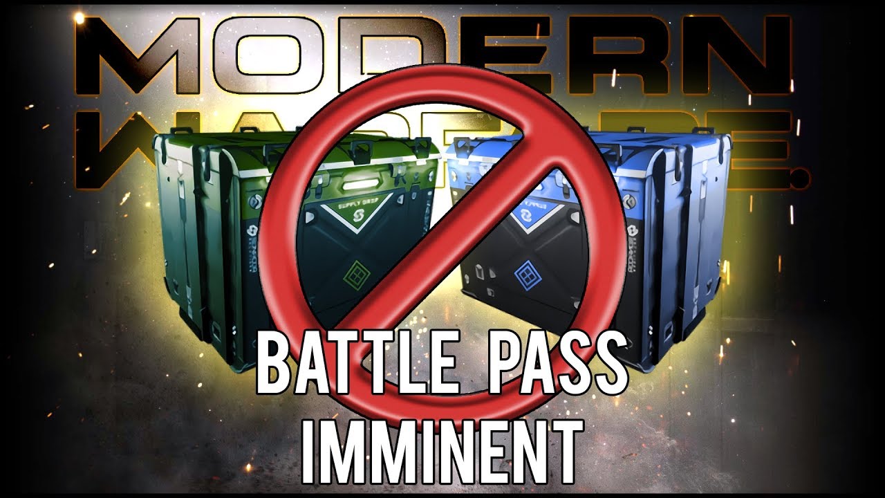 NO MORE SUPPLY DROPS! EVER. MW Battle Pass Incoming!