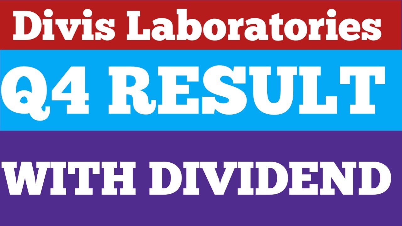 Divis lab share Q4 result with dividend Jd investment YouTube