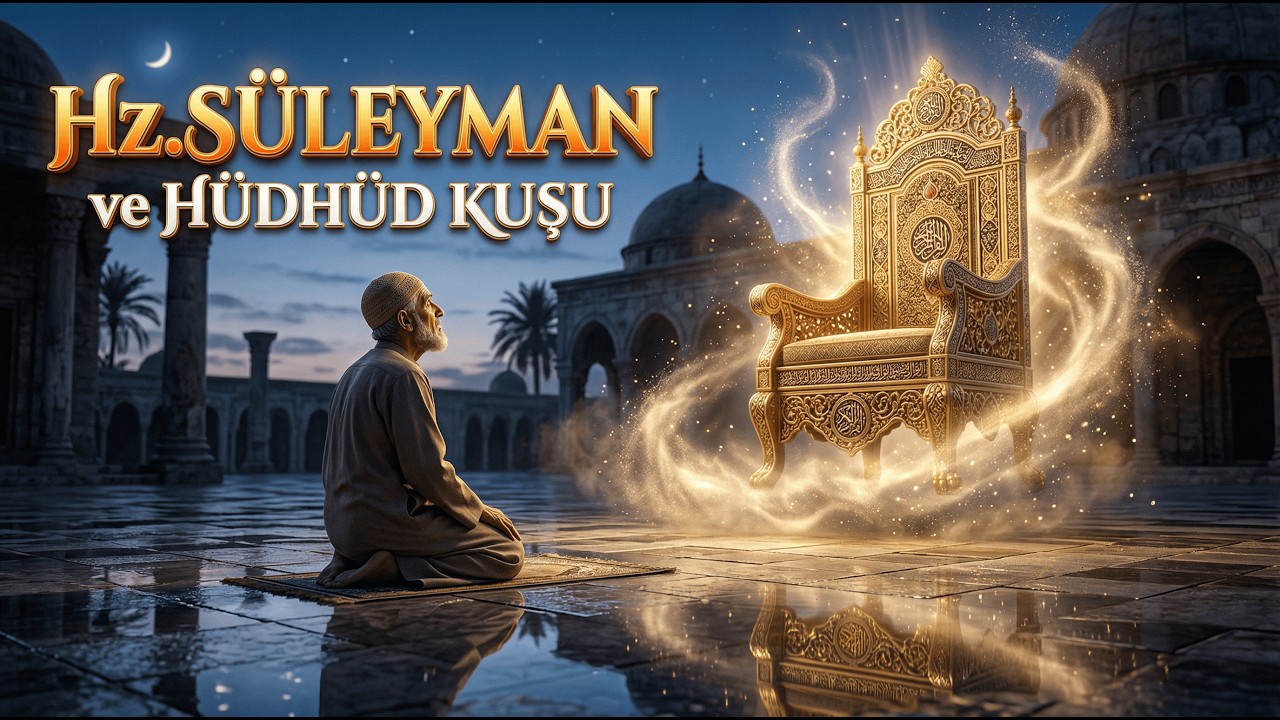 Hz. Süleyman Hüdhüd Kuşu ve Belkıs Sultan | Dini Hikayeler