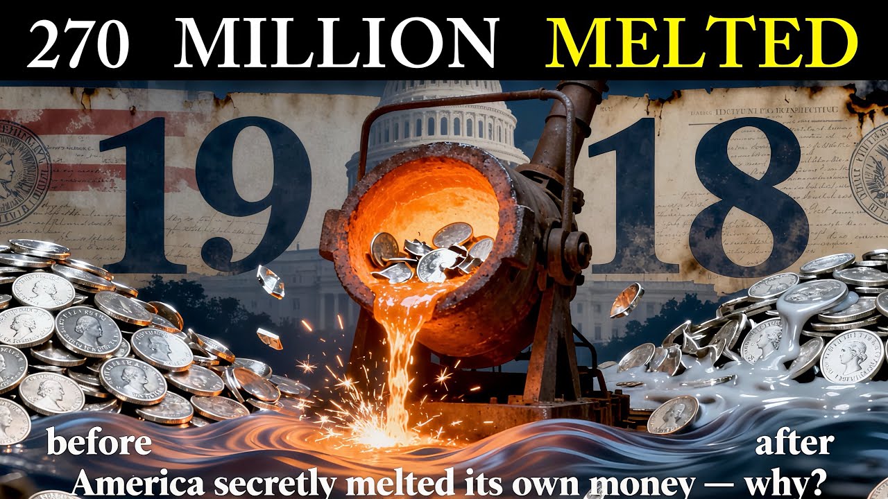 When America Melted 270 Million Silver Dollars Overnight to Save the Banks