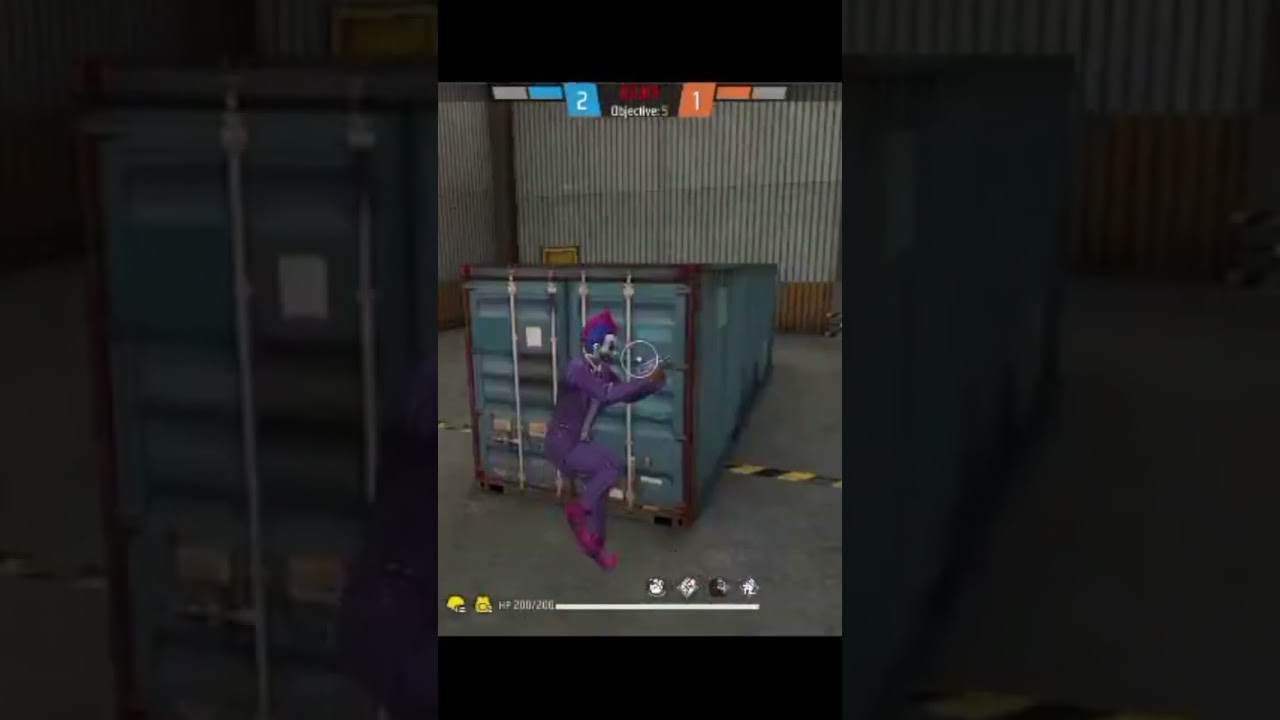 Free fire challenge only mini uzi 