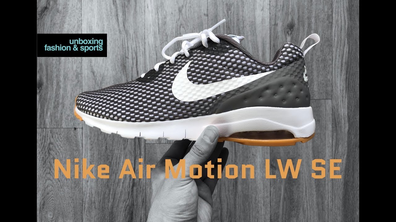 Nike Air Max Motion LW SE ‘white-light brown’ | UNBOXING & ON FEET | fashion shoes | 2018 | 4K