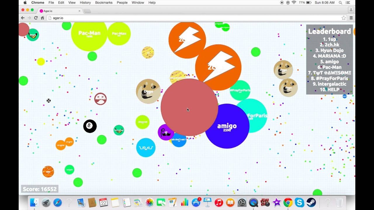 HUGE MOTHER CELL! Agar.io sped up mothercell/cell spawner