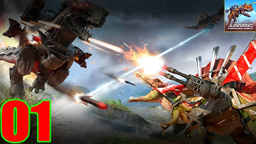 Jurassic Monster World: Dinosaur War Gameplay Walkthrough Ep1 iOS/Android