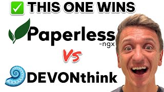 Paperless ngx vs DEVONthink 2026