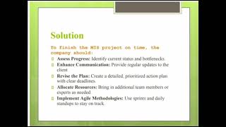 Famous management information system case study Wealth
