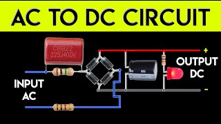 Ac to dc converter circuit 220V TO 24V DC Output