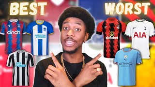 RANKING EVERY PREMIER LEAGUE 22/23 HOME KIT (Tier List)