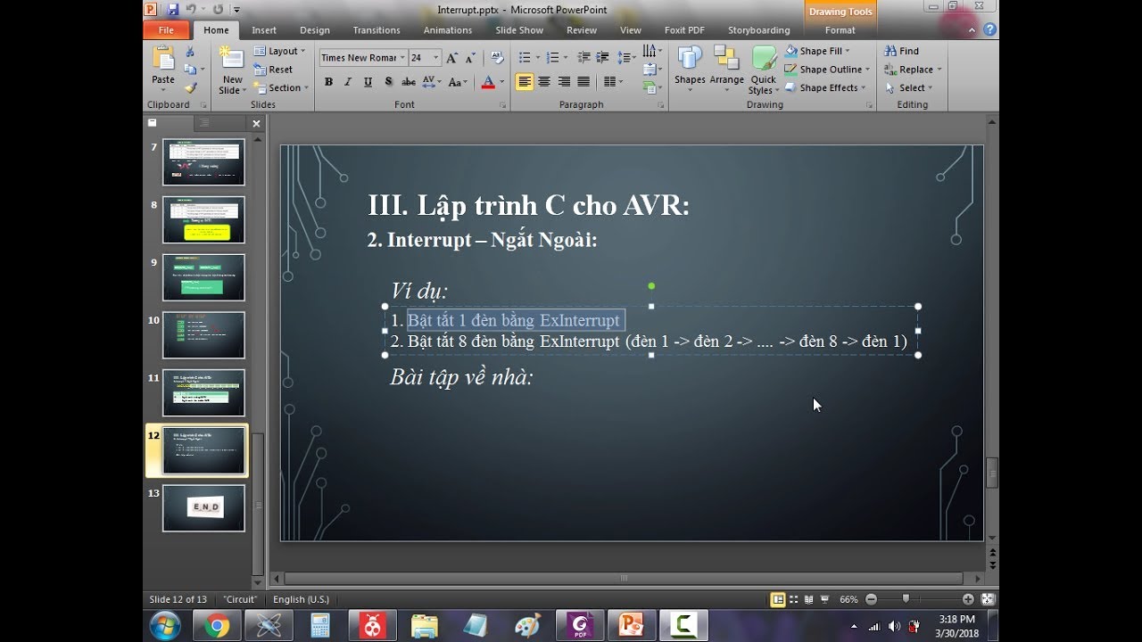AVR | Bài 2.2 Ngắt ngoài [8]| External Interrupt - YouTube