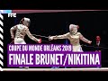 CdM SD Orléans 2019 - Finale Brunet FRA vs Nikitina RUS