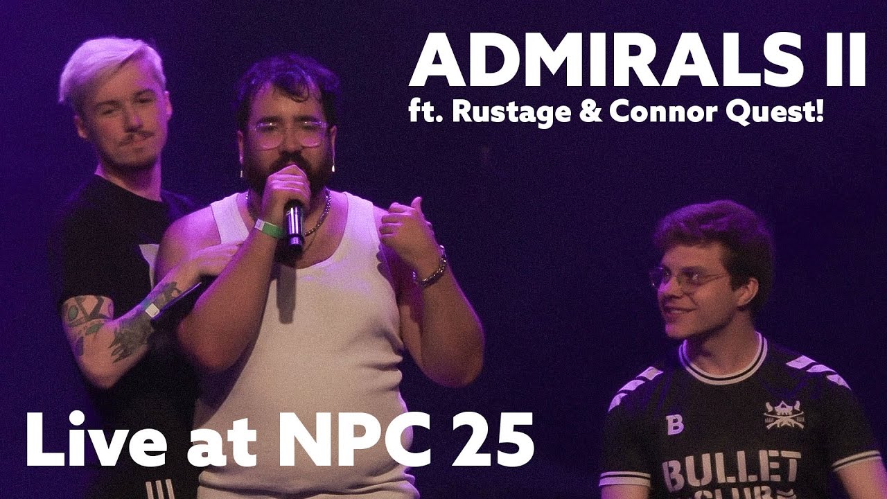 ADMIRALS II (One Piece Rap) — Швабади, Коннор Квест! и Рустейдж [Прямой эфир с NPC 2025]