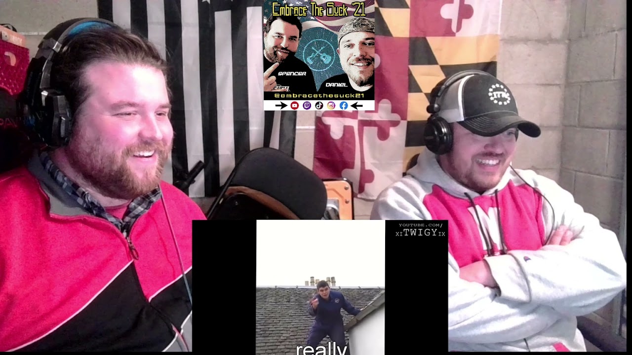 ЧТО ОН НЕСЁТ?! Американцы реагируют на «Забавного шотландца, застрявшего на крыше»