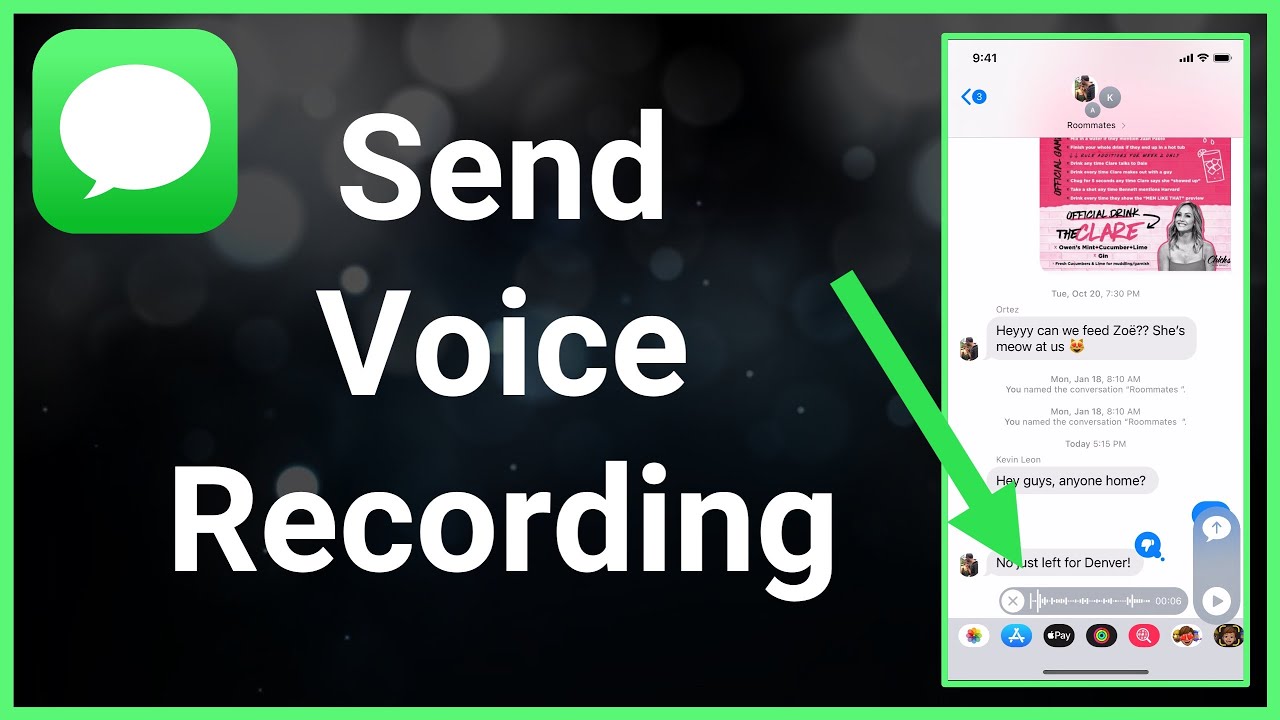 copy voice message