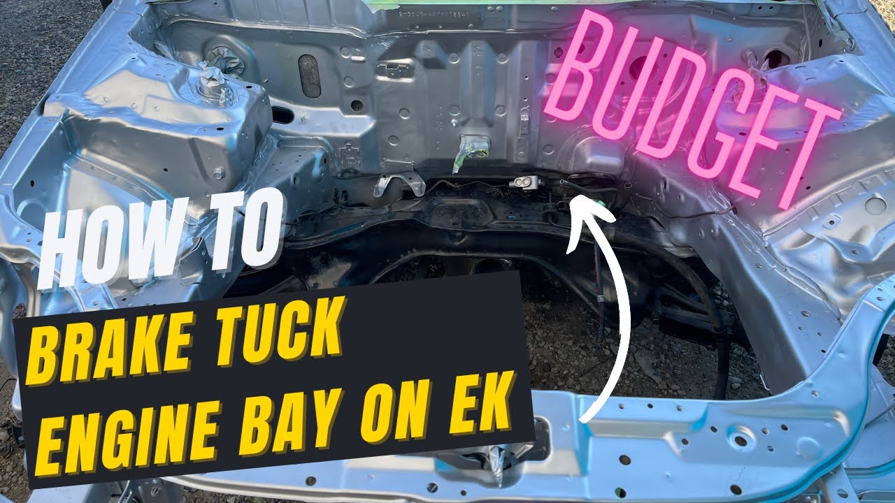 How to brake tuck engine bay (Budget) YouTube