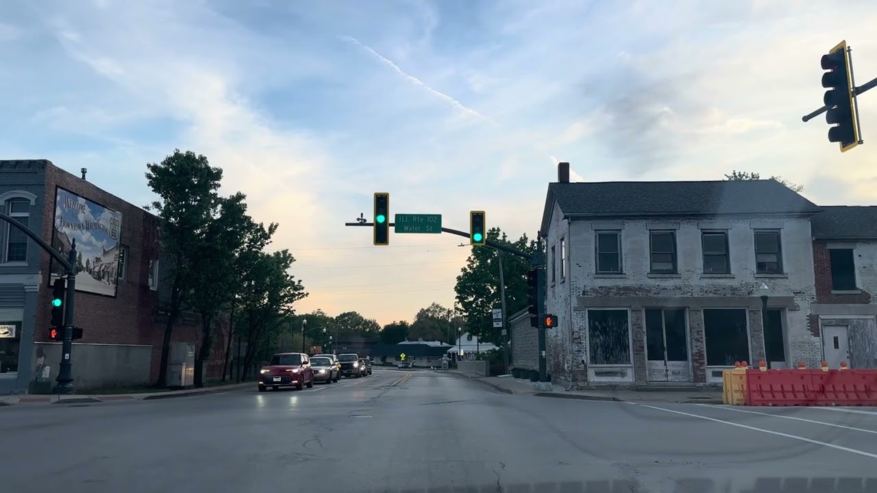 Relaxing drive Route 66 Wilmington IL