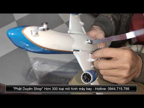 Video Mở Hộp Chi Tiết Vietnam Airlines Everfly 47cm+ Kèm đế... - youtube
