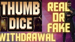 Thumb Dice Withdrawal | Free Fire screenshot 5