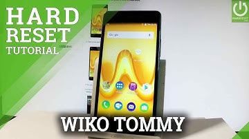 How to Hard Reset WIKO Tommy - Factory Reset / Master Reset