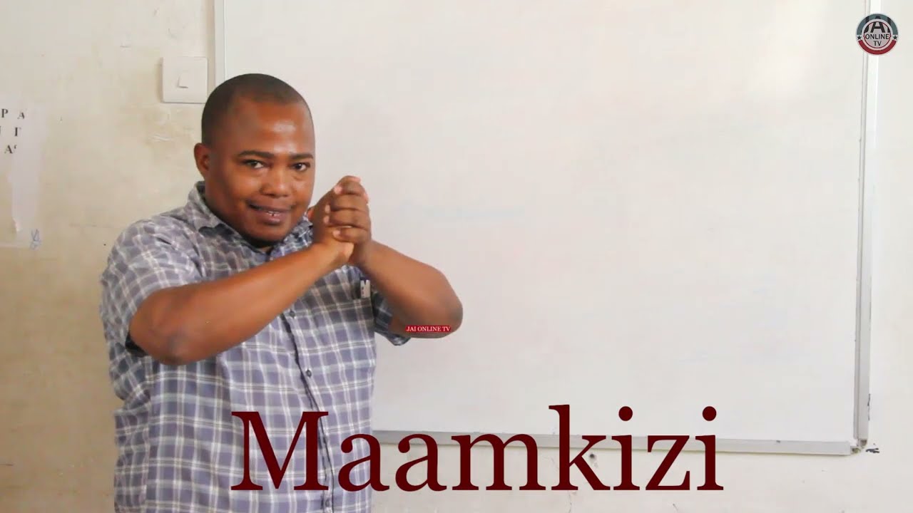 JIFUNZE MAAMKIZI KWA LUGHA YA ALAMA