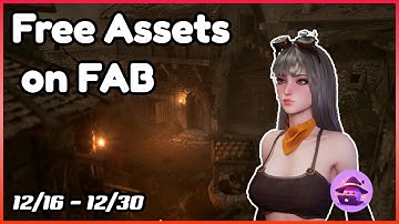 Free Assets for Unreal Engine 5 [December 16th - December 30th]