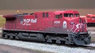 Layout Update - April 2014 Kato Ac4400 Dcc & Sound Installs, Free-Mo Module Progress, Weathering...