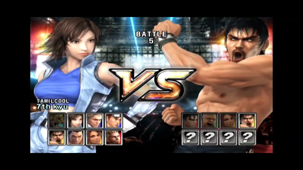 TEKKEN 5 TEAM BATTLE GAMEPLAY தமிழ் GAMER 