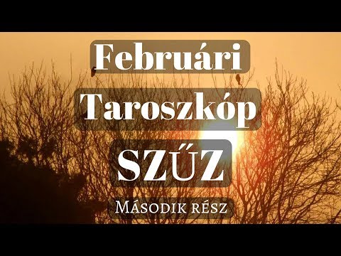 Videó: Horoszkóp, 2018. Február 2