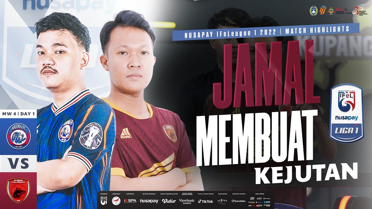 JAMAL BERHASIL CURI 3 POIN DARI SAM FERRY !! | AREMA FC VS PSM MAKASSAR