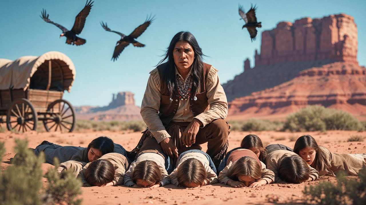 8 Niños Fueron Dejados Para Morir en el Desierto — Hasta Que un Guerrero Apache Apareció Y…