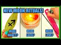 🌟 3 NEW MOON RITUALS 🌟 EASY MANIFESTATION USING BAY LEAVES, CANDLES & INCENSE 🔮