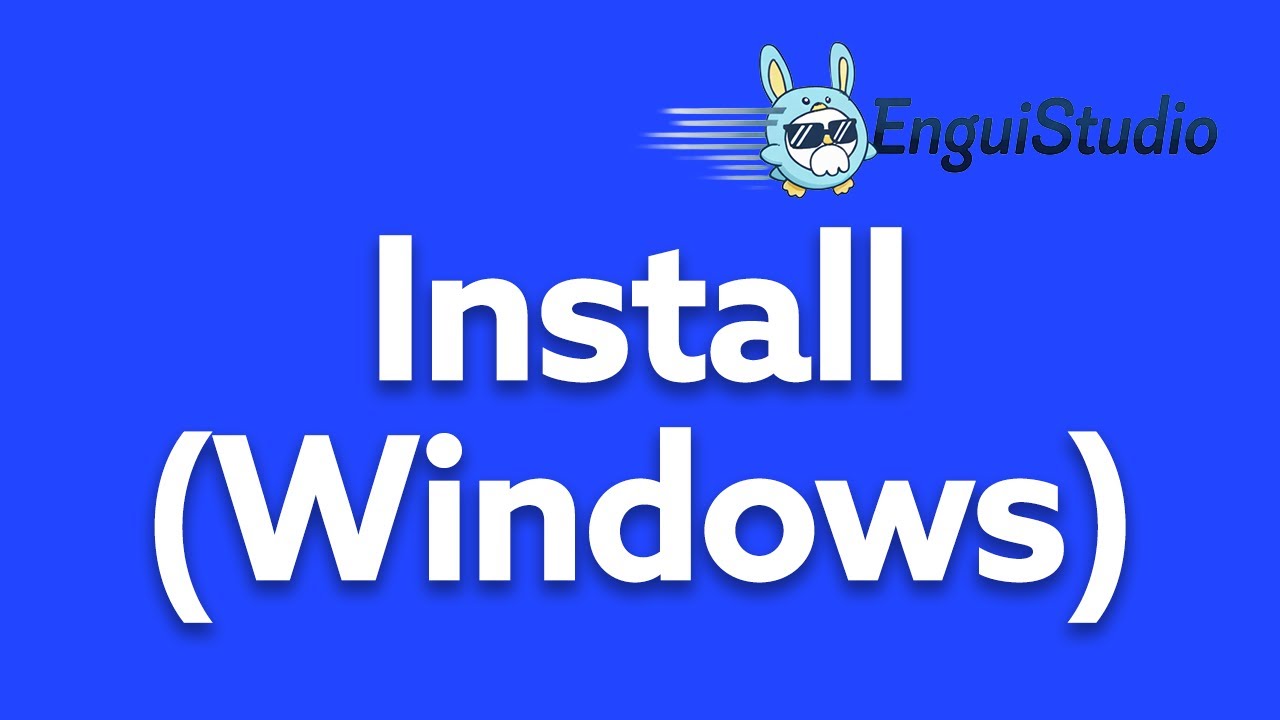 00. install on Windows - YouTube