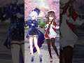 Furina x Hutao 🐱discopled🐱【Genshin Impact MMD】#furina #genshinimpact #hoyocreators #shorts #hutao