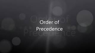 6. Order of precedence | MS Excel 2016