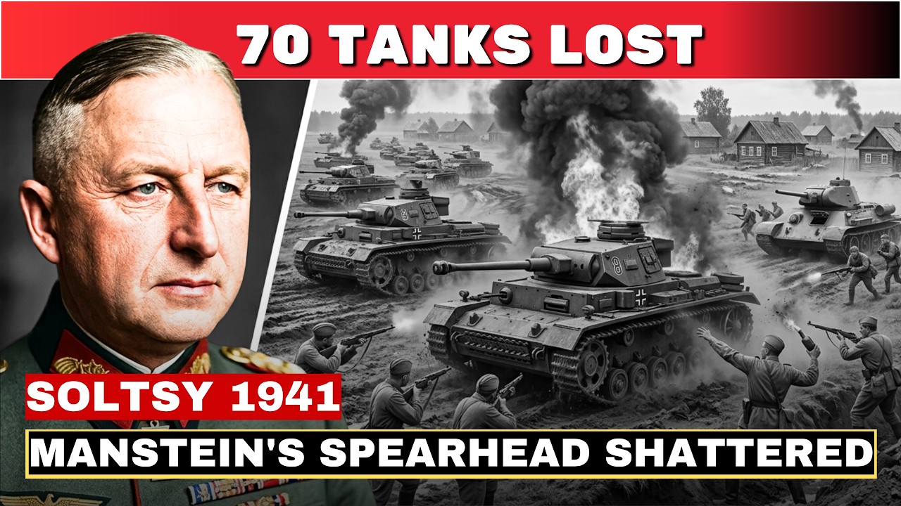 Manstein’s Panzers Raced for Leningrad. Soviet Pincer Cost 8th Panzer 70 Tanks at Soltsy, 1941