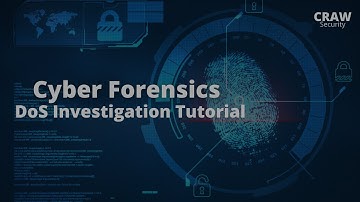 Cyber Forensics  DoS Investigation Tutorial Part 1l | Craw Cyber Security #cyberforensic #forensics