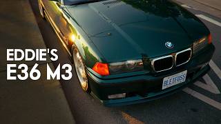 Washing A Rare Green BMW E36 M3