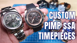 HOW TO BUILD YOUR DREAM TIMEPIECE WITH THE BEST BUDGET TOOLS FROM AMAZON UNDER $100?  WATCH MOD EASY