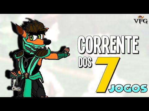 Fiz a CORRENTE DOS 7 JOGOS e olha no que deu!