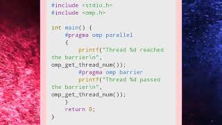 CP4292 UNIT 3  Openmp Directive  in shared memory programming with openmp