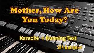 Maywood – Mother How Are You Today - Saxophone Blues (Cover Karaoke with running text)